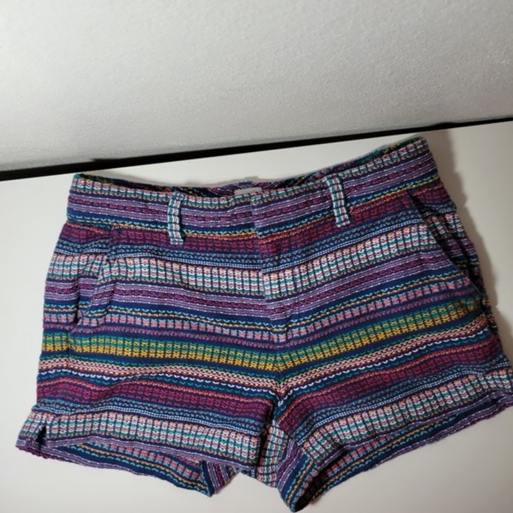 Gap multicolor Woven  womens City shorts Size 0